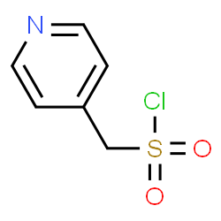 ChemSpider 2D Image | 4-Pyridinylmethanesulfonyl chloride | C6H6ClNO2S