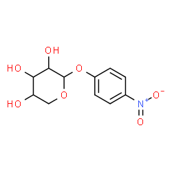 ChemSpider 2D Image | 4-Nitrophenyl pentopyranoside | C11H13NO7