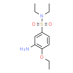 ChemSpider 2D Image | 3-Amino-4-ethoxy-N,N-diethylbenzenesulfonamide | C12H20N2O3S