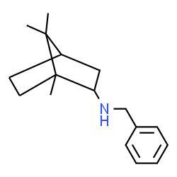 ChemSpider 2D Image | N-Benzyl-1,7,7-trimethylbicyclo[2.2.1]heptan-2-amine | C17H25N