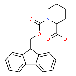 ChemSpider 2D Image | Fmoc-DL-pipecolic acid | C21H21NO4