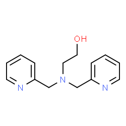 ChemSpider 2D Image | 2-[Bis(2-pyridinylmethyl)amino]ethanol | C14H17N3O