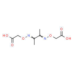ChemSpider 2D Image | 5,6-Dimethyl-3,8-dioxa-4,7-diazadeca-4,6-diene-1,10-dioic acid | C8H12N2O6