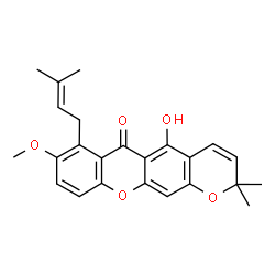 ChemSpider 2D Image | Calabaxanthone | C24H24O5