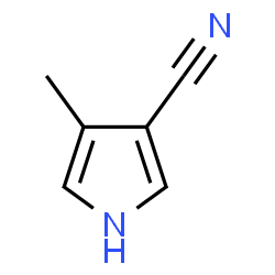 ChemSpider 2D Image | 3-Cyano-4-methylpyrrole | C6H6N2