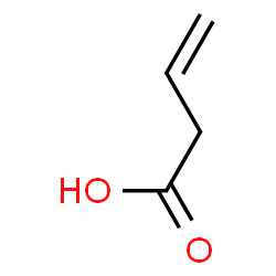 ChemSpider 2D Image | 3-Butenoic acid | C4H6O2