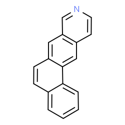 ChemSpider 2D Image | Naphtho[1,2-g]isoquinoline | C17H11N
