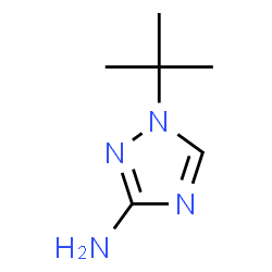 ChemSpider 2D Image | 1-(tert-Butyl)-1H-1,2,4-triazol-3-amine | C6H12N4