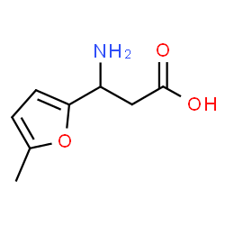ChemSpider 2D Image | 3-Amino-3-(5-methyl-2-furyl)propanoic acid | C8H11NO3