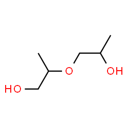 ChemSpider 2D Image | 2-(2-Hydroxypropoxy)-1-propanol | C6H14O3
