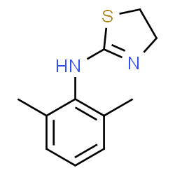 ChemSpider 2D Image | N-(2,6-Dimethylphenyl)-4,5-dihydro-2-thiazolamine | C11H14N2S