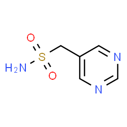 ChemSpider 2D Image | Pyrimidin-5-ylmethanesulfonamide | C5H7N3O2S