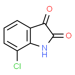 ChemSpider 2D Image | 7-Chloroisatin | C8H4ClNO2
