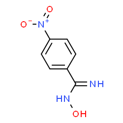 ChemSpider 2D Image | 4-Nitrobenzamidoxime | C7H7N3O3