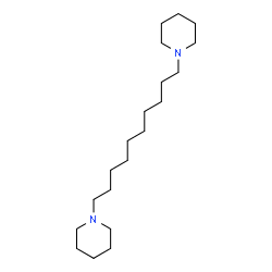 ChemSpider 2D Image | 1,1'-(1,10-Decanediyl)dipiperidine | C20H40N2