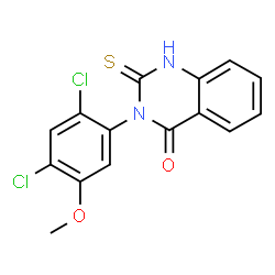 ChemSpider 2D Image | Mdivi 1 | C15H10Cl2N2O2S