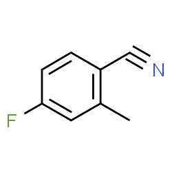 ChemSpider 2D Image | 4-Fluoro-2-methylbenzonitrile | C8H6FN