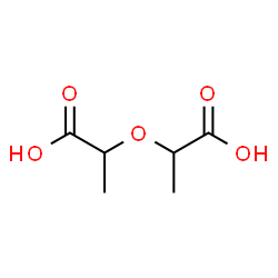 ChemSpider 2D Image | 2,2'-Oxydipropanoic acid | C6H10O5
