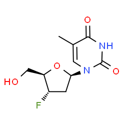 ChemSpider 2D Image | Alovudine | C10H13FN2O4