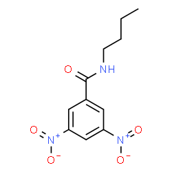 ChemSpider 2D Image | N-Butyl-3,5-dinitrobenzamide | C11H13N3O5