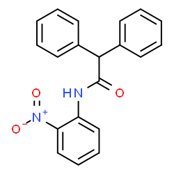 ChemSpider 2D Image | N-(2-Nitrophenyl)-2,2-diphenylacetamide | C20H16N2O3