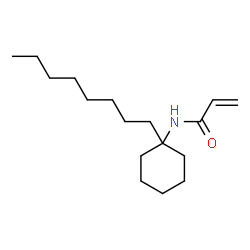 ChemSpider 2D Image | N-(1-Octylcyclohexyl)acrylamide | C17H31NO