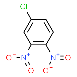 ChemSpider 2D Image | 3,4-Dinitrochlorobenzene | C6H3ClN2O4