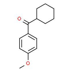 ChemSpider 2D Image | Cyclohexyl 4-methoxyphenyl ketone | C14H18O2