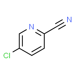 ChemSpider 2D Image | 5-Chloro-2-cyanopyridine | C6H3ClN2