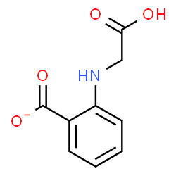 ChemSpider 2D Image | 2-[(Carboxymethyl)amino]benzoate | C9H8NO4