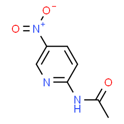 ChemSpider 2D Image | 2-Acetamido-5-nitropyridine | C7H7N3O3