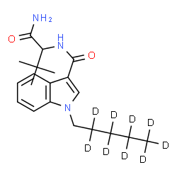 ChemSpider 2D Image | ADBICA-d9 | C20H20D9N3O2