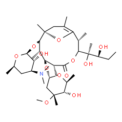 ChemSpider 2D Image | Pseudoerythromycin A enol ether | C37H65NO12