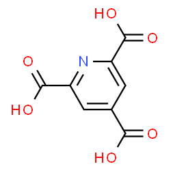 ChemSpider 2D Image | 2,4,6-Pyridinetricarboxylic acid | C8H5NO6