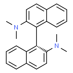 ChemSpider 2D Image | N,N,N',N'-Tetramethyl-1,1'-binaphthalene-2,2'-diamine | C24H24N2