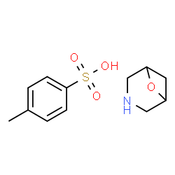 ChemSpider 2D Image | 6-Oxa-3-azabicyclo[3.1.1]heptane tosylate | C12H17NO4S