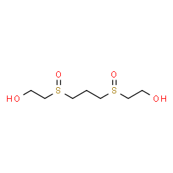 ChemSpider 2D Image | 2,2'-(1,3-Propanediyldisulfinyl)diethanol | C7H16O4S2