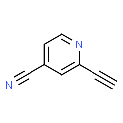 ChemSpider 2D Image | 2-Ethynylisonicotinonitrile | C8H4N2