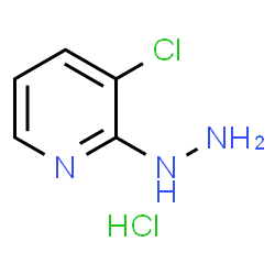 ChemSpider 2D Image | 3-Chloro-2-hydrazinylpyridine hydrochloride | C5H7Cl2N3