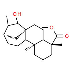 ChemSpider 2D Image | Methyl (5xi,8alpha,9xi,10alpha,13alpha,16xi)-15-hydroxykauran-18-oate | C21H34O3