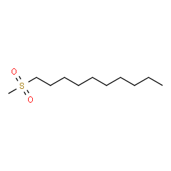 ChemSpider 2D Image | 1-(Methylsulfonyl)decane | C11H24O2S