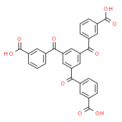 ChemSpider 2D Image | 3,3',3''-(Benzene-1,3,5-triyltricarbonyl)tribenzoic acid | C30H18O9