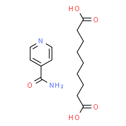 ChemSpider 2D Image | Nonanedioic acid - isonicotinamide (1:1) | C15H22N2O5