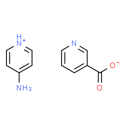 ChemSpider 2D Image | 4-Aminopyridinium nicotinate | C11H11N3O2