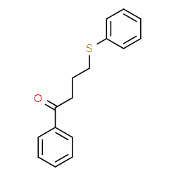 ChemSpider 2D Image | 1-Phenyl-4-(phenylsulfanyl)-1-butanone | C16H16OS