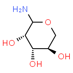 ChemSpider 2D Image | D-Lyxosylamine | C5H11NO4