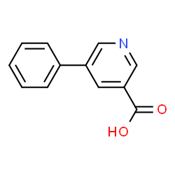 ChemSpider 2D Image | 5-Phenylnicotinic acid | C12H9NO2