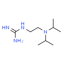 ChemSpider 2D Image | 1-[2-(Diisopropylamino)ethyl]guanidine | C9H22N4