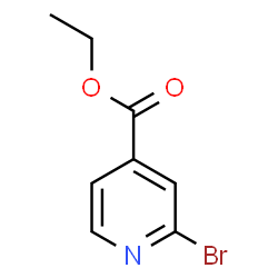 ChemSpider 2D Image | Ethyl-2-bromisonicotinat | C8H8BrNO2