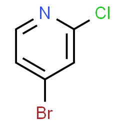 ChemSpider 2D Image | 2-Chloro-4-bromopyridine | C5H3BrClN